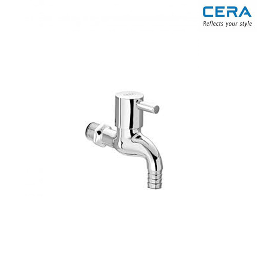 Cera Bib cock with wall flange and nozzle F2002153